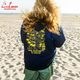 �ա��ǥ��� Zip Hoodie TM paint Abbot Kinney