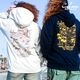 �ա��ǥ��� Zip Hoodie TM paint Abbot Kinney