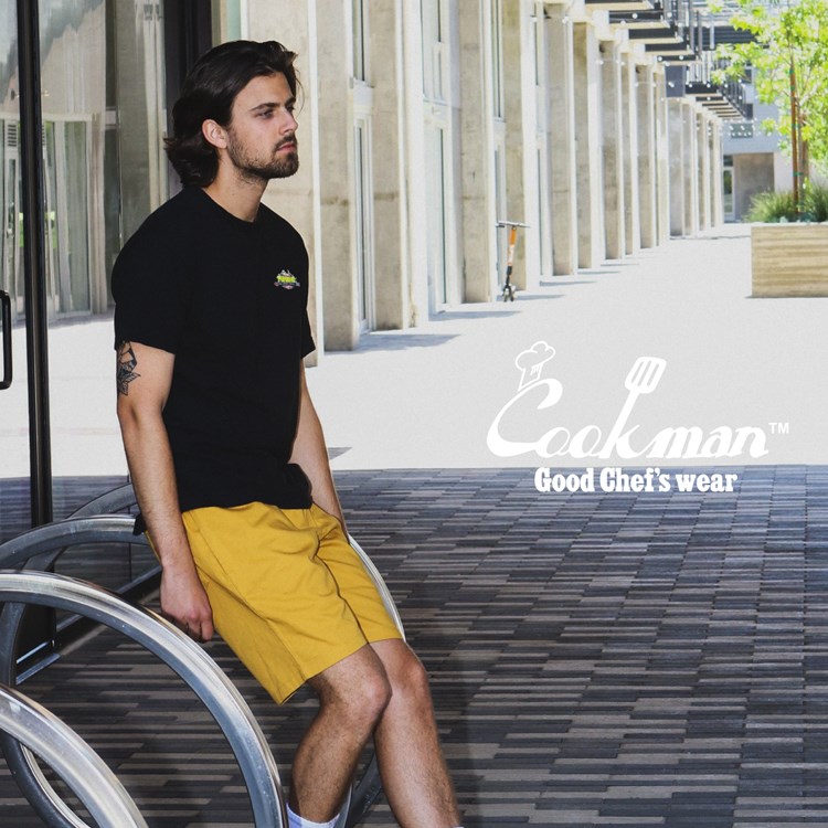 եѥ Chef Pants Short Mustard
