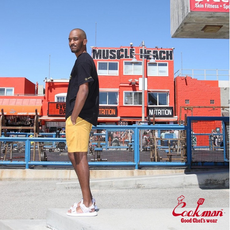 եѥ Chef Pants Short Mustard