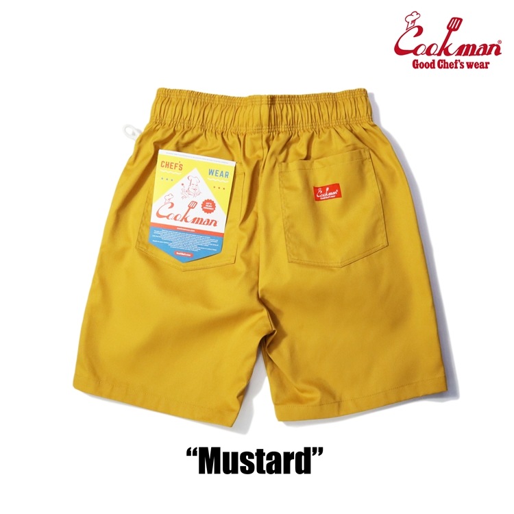 եѥ Chef Pants Short Mustard