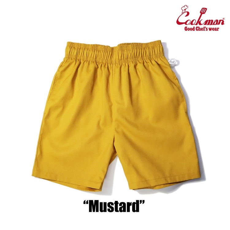 եѥ Chef Pants Short Mustard