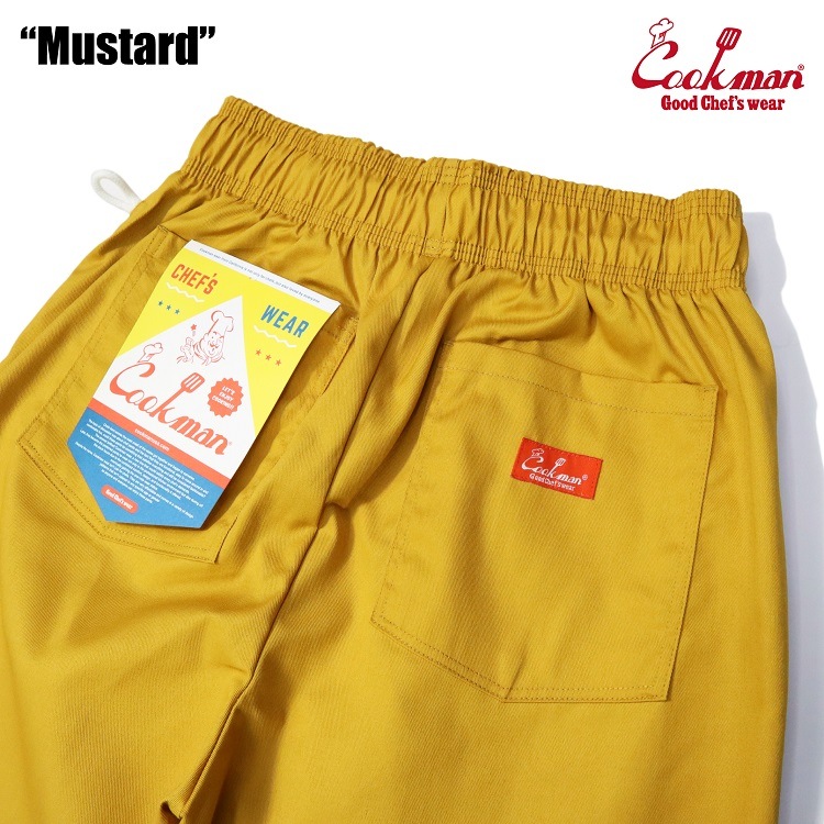 եѥ Chef Pants Short Mustard