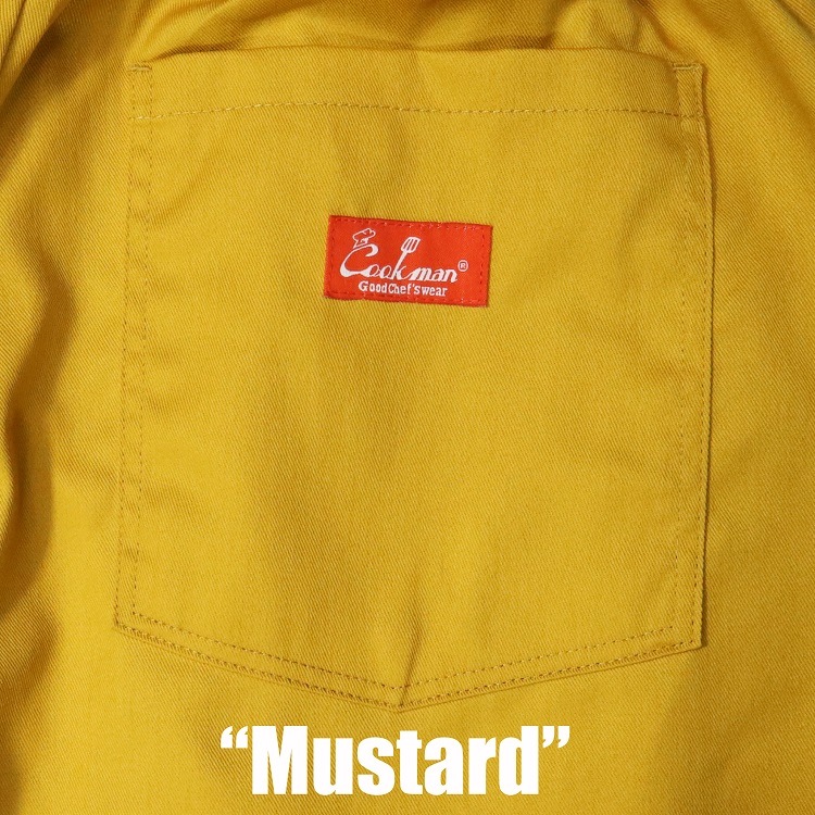 եѥ Chef Pants Short Mustard