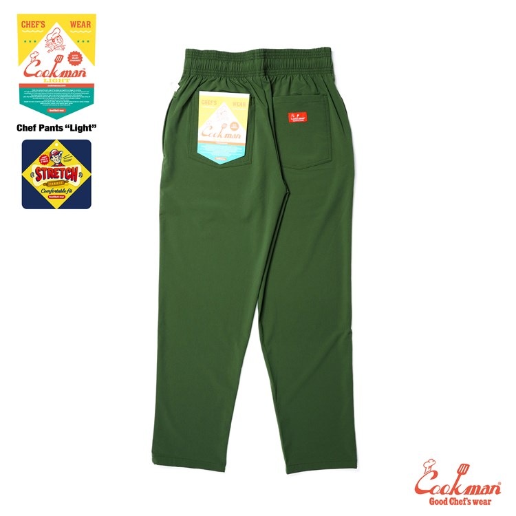  (�쾦��) �����եѥ�� Chef Pants Light Green