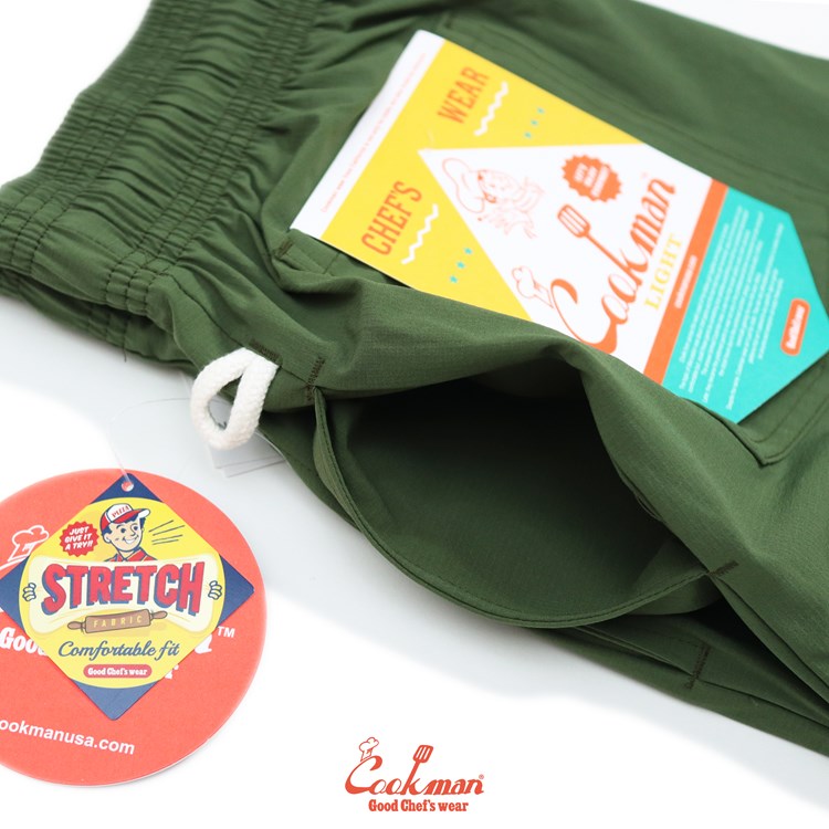  (�쾦��) �����եѥ�� Chef Pants Light Green