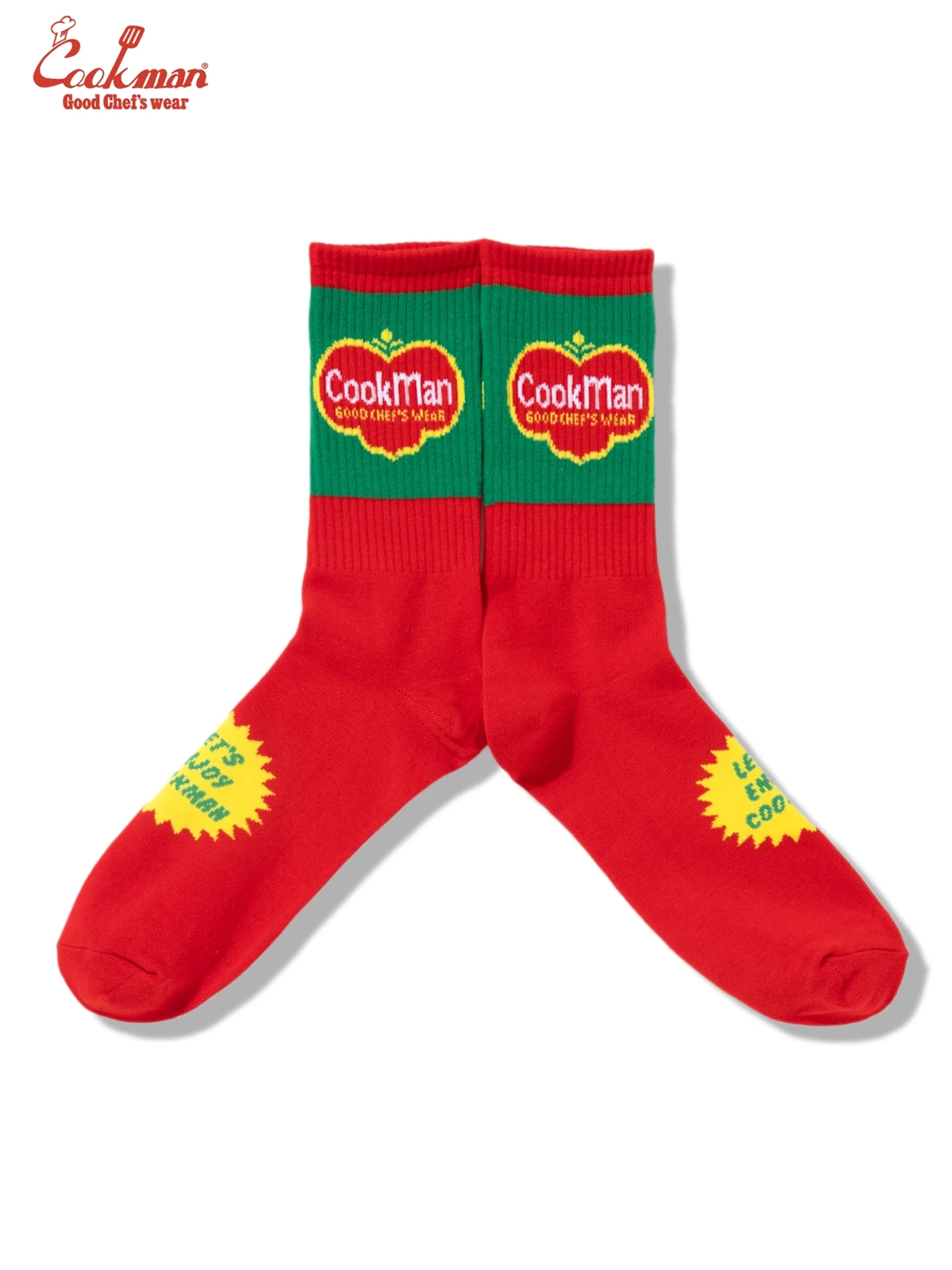 ���å��� Rib Crew Socks Tomato