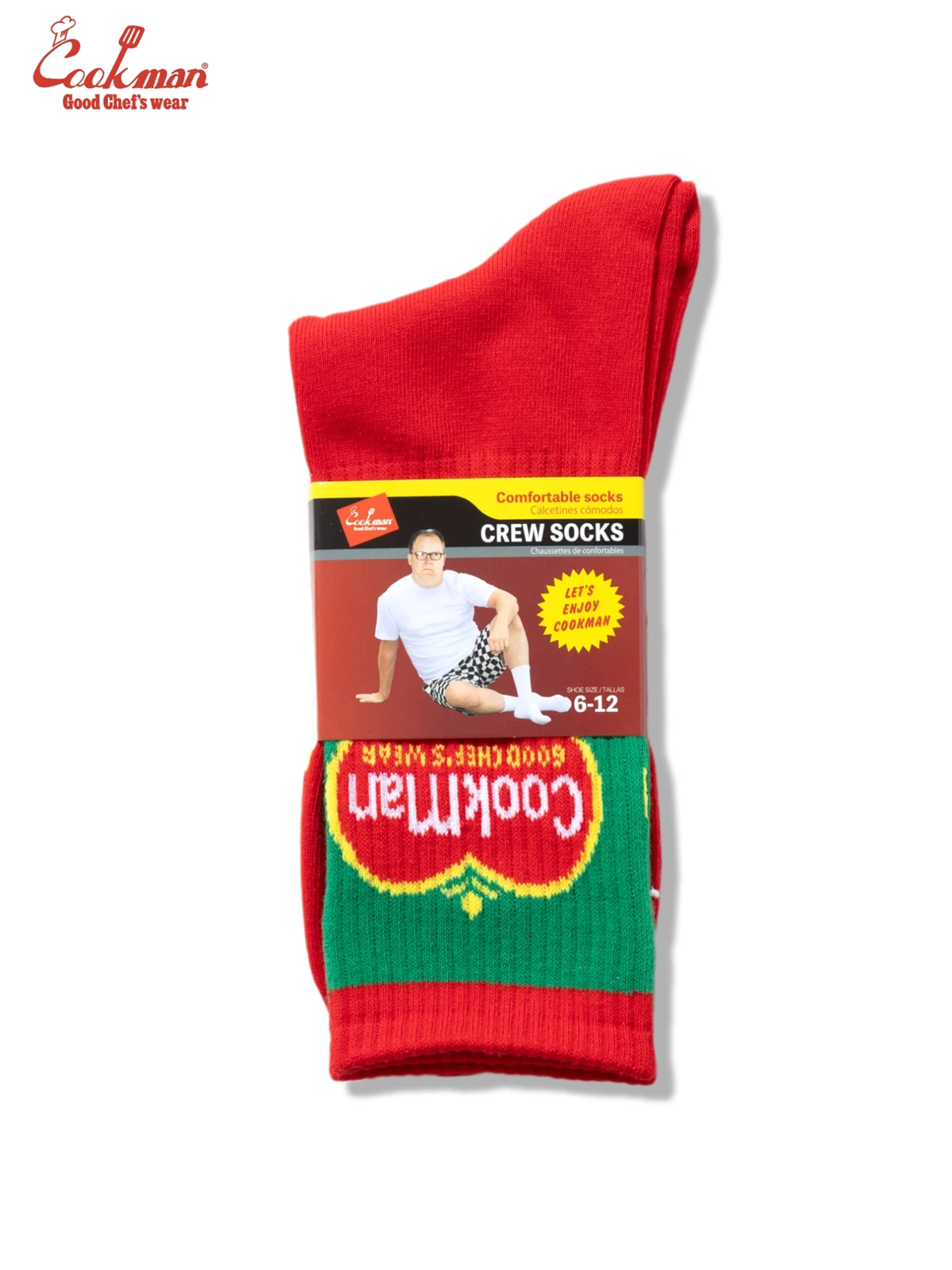 ���å��� Rib Crew Socks Tomato