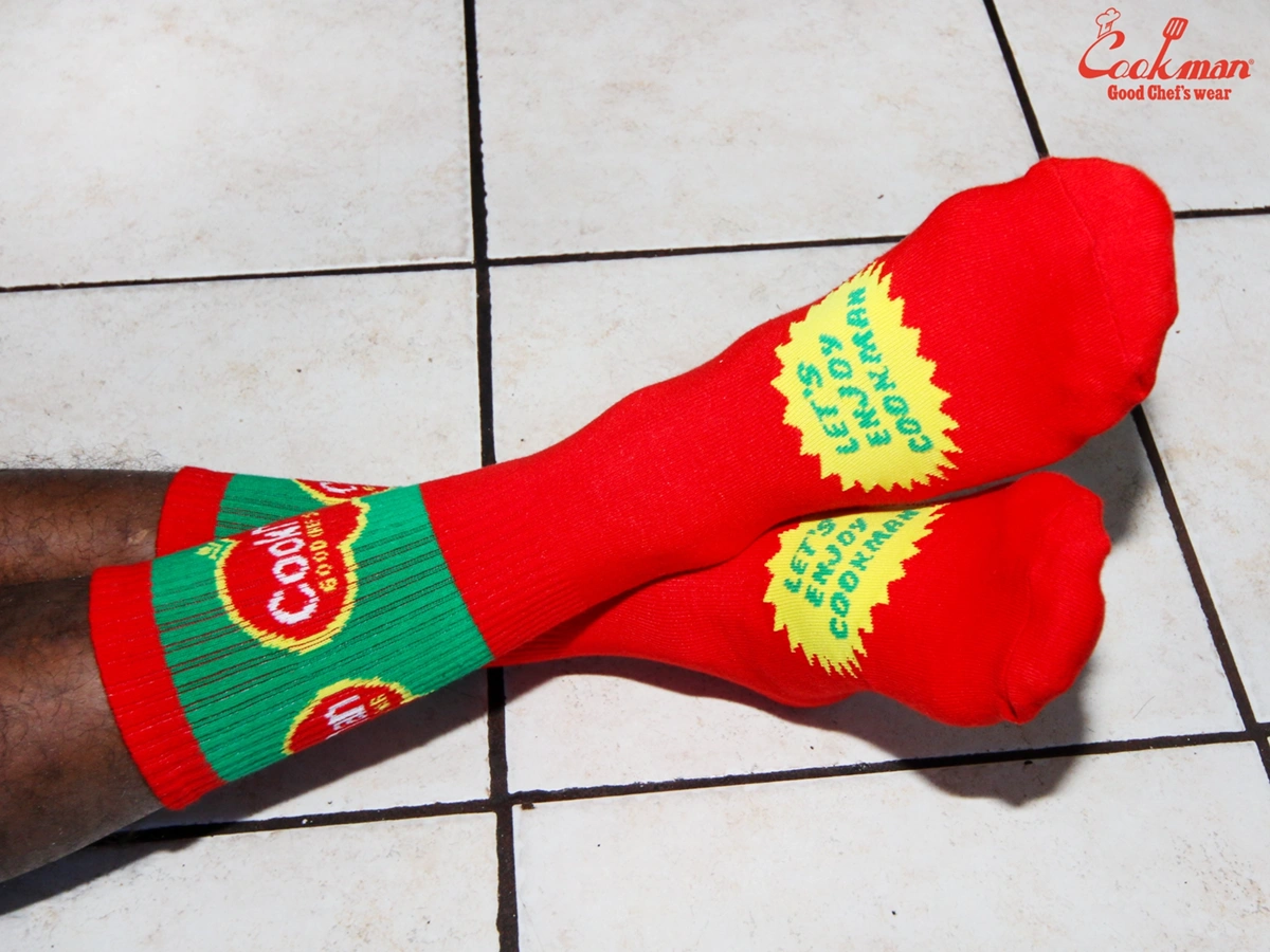 ���å��� Rib Crew Socks Tomato