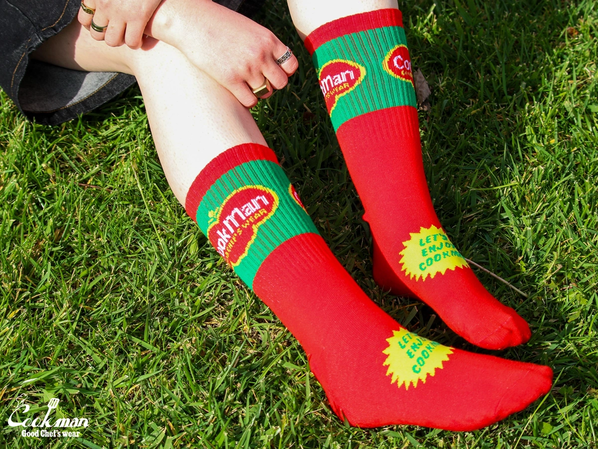 ���å��� Rib Crew Socks Tomato