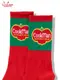 ���å��� Rib Crew Socks Tomato
