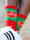 ���å��� Rib Crew Socks Tomato