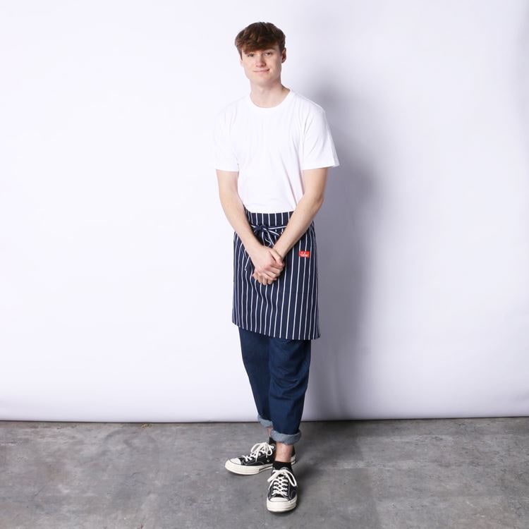 ȥץ Waist Apron Stripe Navy