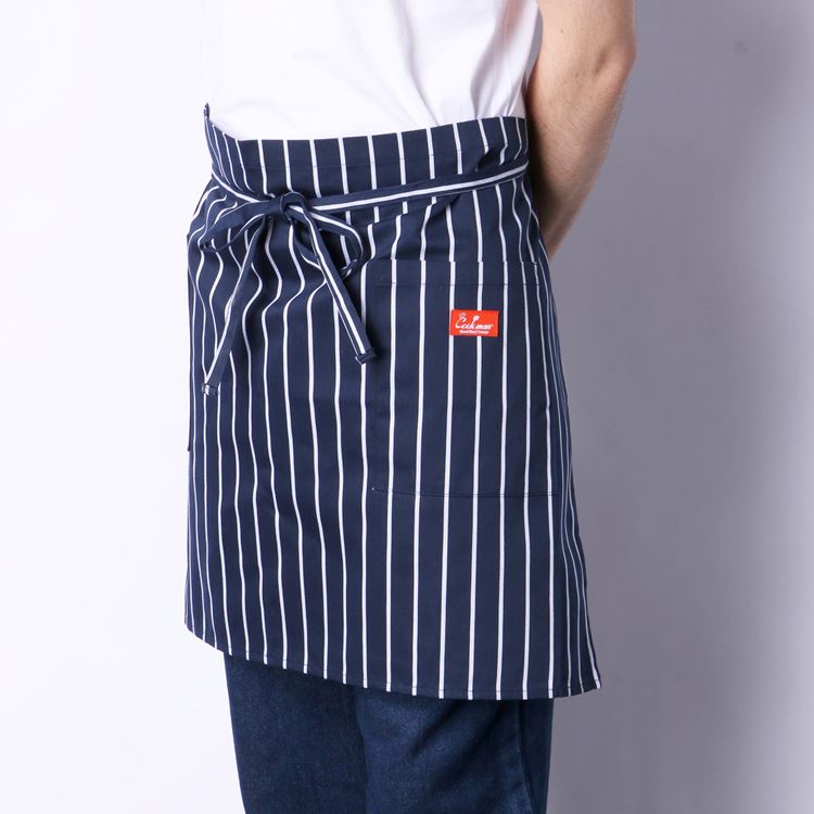 ȥץ Waist Apron Stripe Navy