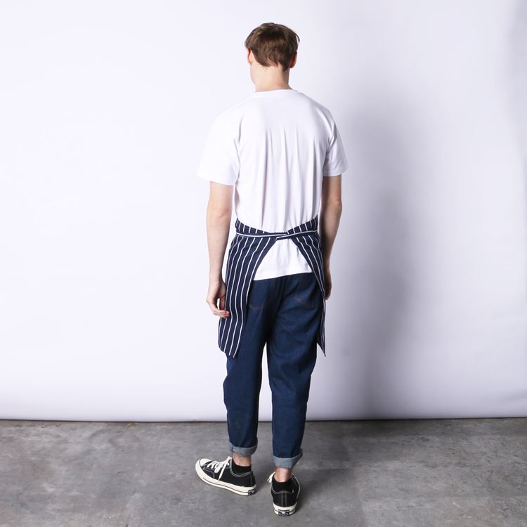 ȥץ Waist Apron Stripe Navy