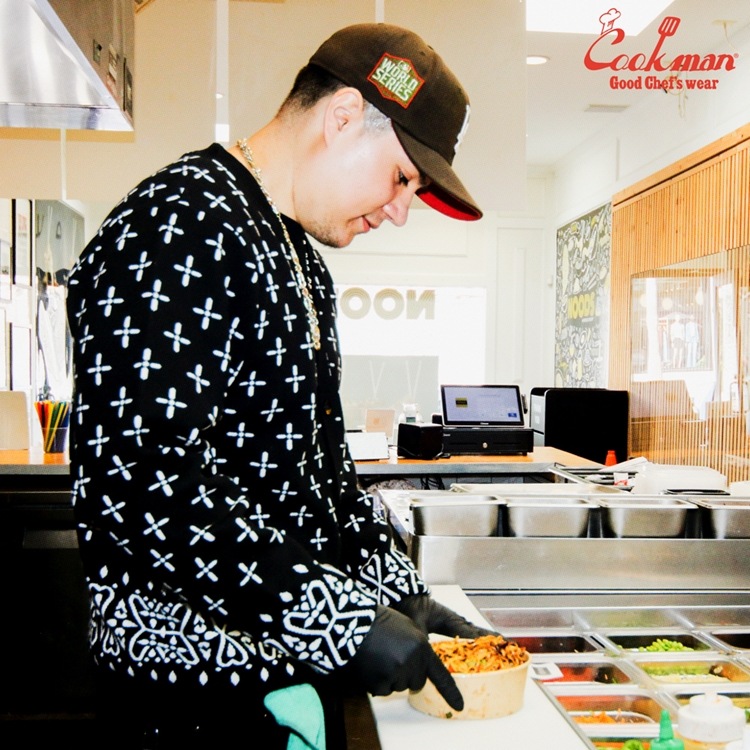 �����ǥ����� Knitted Cardigan Bandanna Cross Black