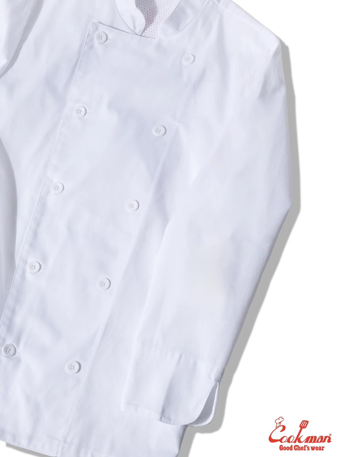 �����ե����� Chef Coat Long Sleeve Vented White