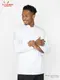 �����ե����� Chef Coat Long Sleeve Vented White