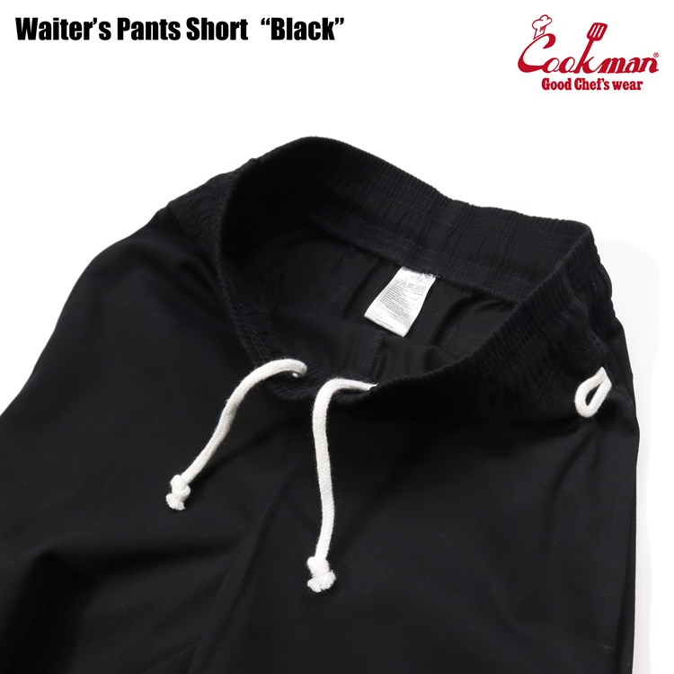 �������������ѥ�� Waiter's Pants Short Black