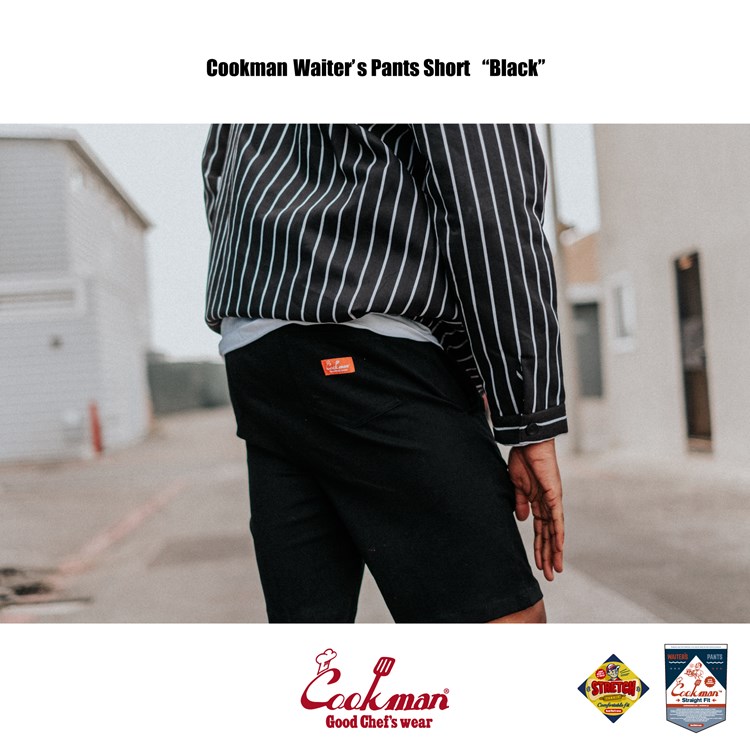 �������������ѥ�� Waiter's Pants Short Black