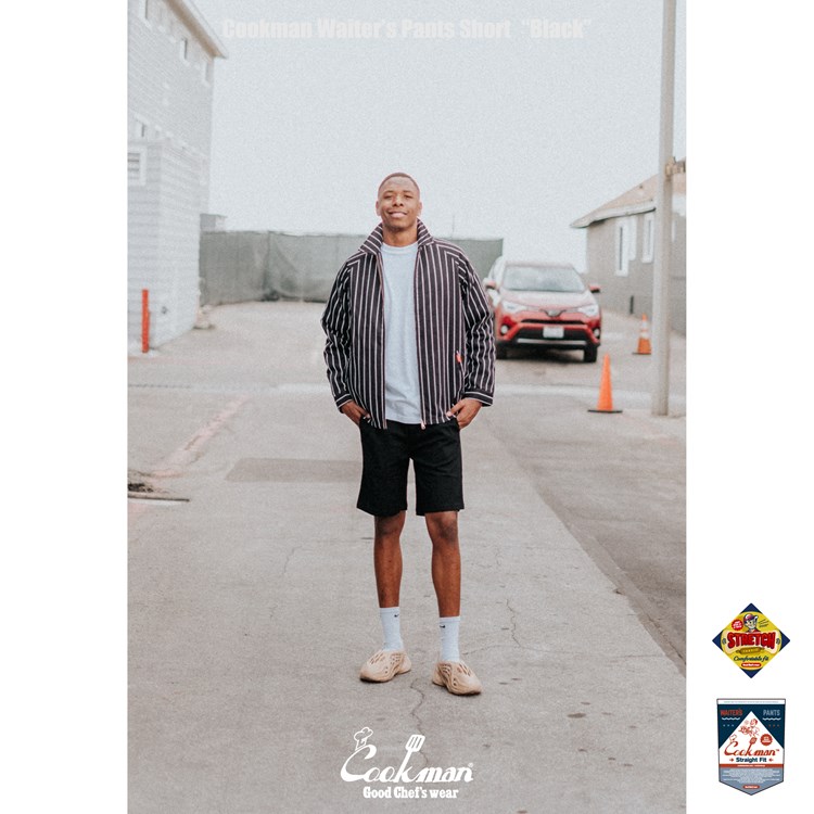 �������������ѥ�� Waiter's Pants Short Black