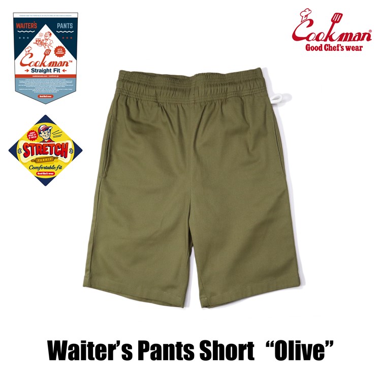 �������������ѥ�� Waiter's Pants Short Olive