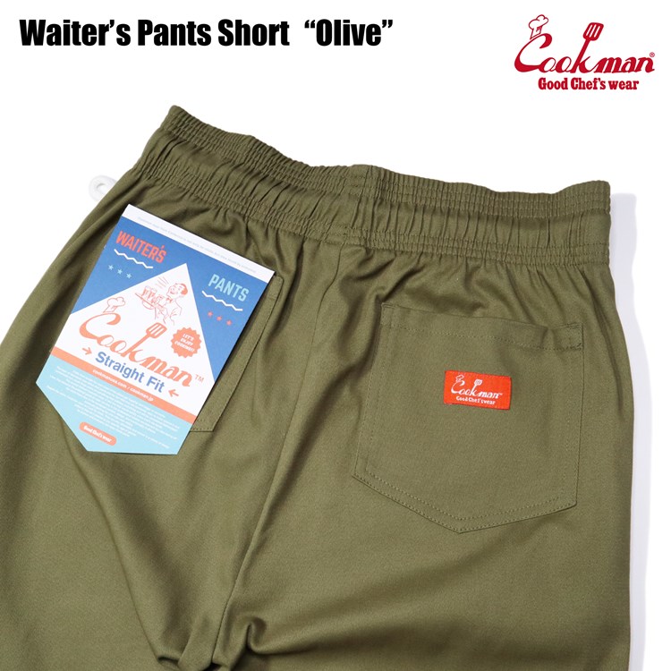 �������������ѥ�� Waiter's Pants Short Olive