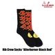 ���å��� Rib Crew Socks Afterburner Black Red