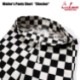 �������������ѥ�� Waiter's Pants Short Checker Black