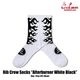 ���å��� Rib Crew Socks Afterburner White Black