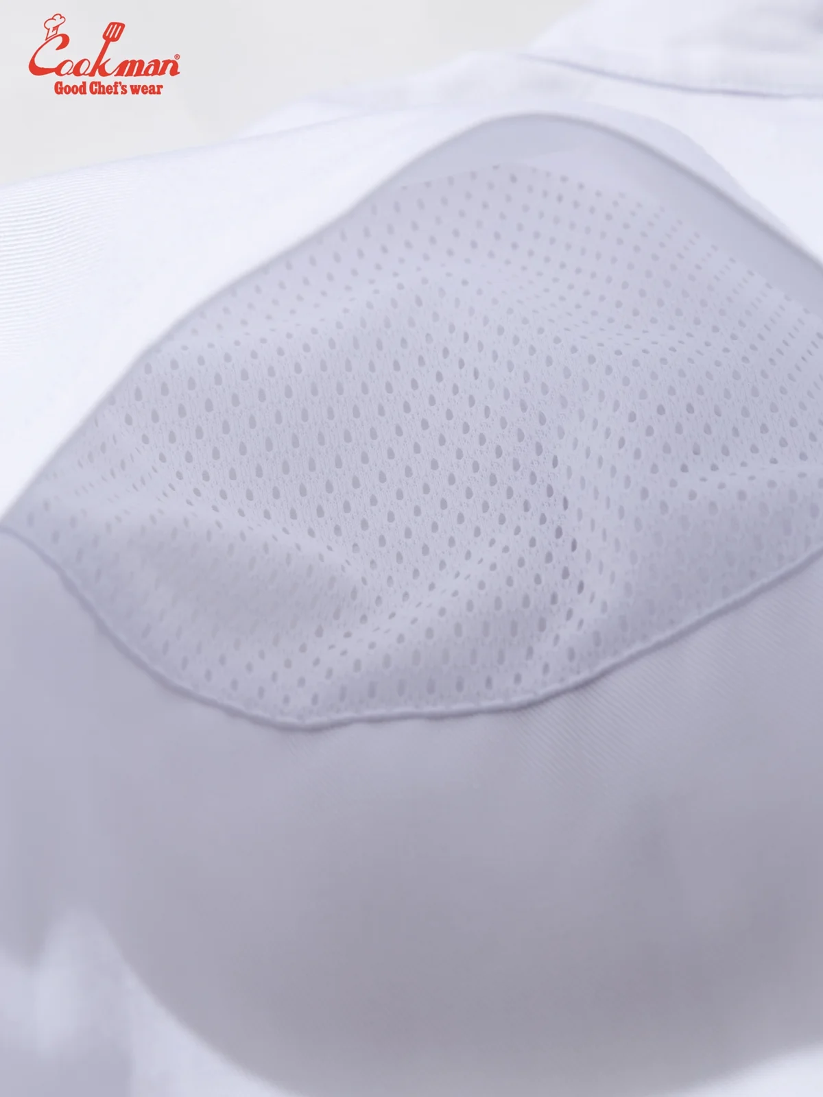 �����ե����� Chef Coat Long Sleeve Vented Gril White