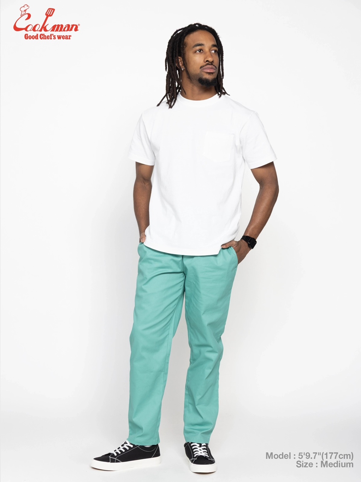 �����եѥ�� Chef Pants BjornQorn Blue