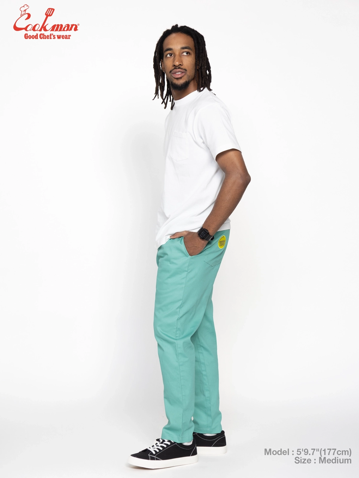 �����եѥ�� Chef Pants BjornQorn Blue