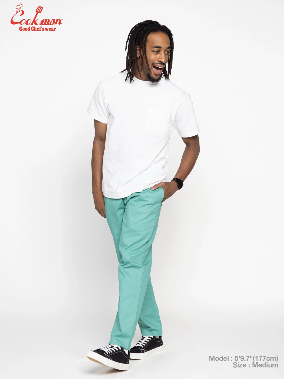 �����եѥ�� Chef Pants BjornQorn Blue