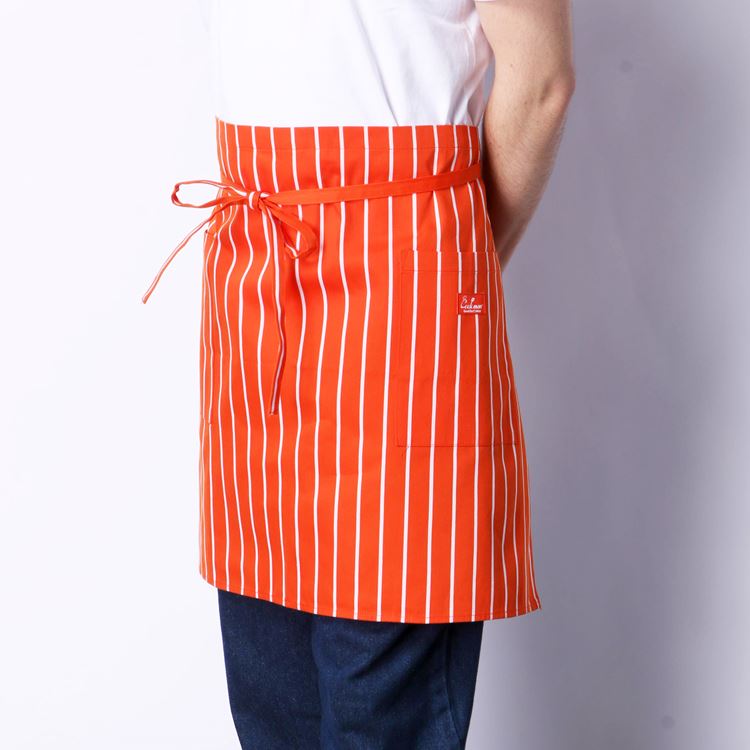 ȥץ Waist Apron Stripe Orange