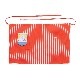 ȥץ Waist Apron Stripe Orange