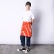 ȥץ Waist Apron Stripe Orange