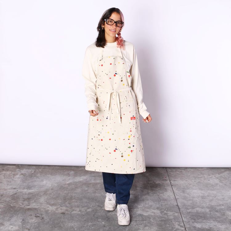 ���󥰥��ץ��� Long Apron Sauce Splash