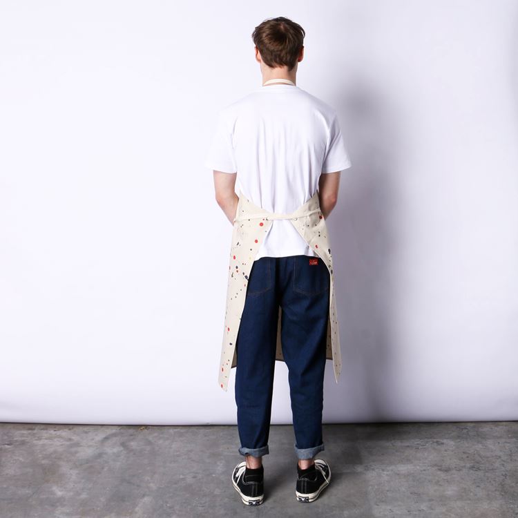 ���󥰥��ץ��� Long Apron Sauce Splash
