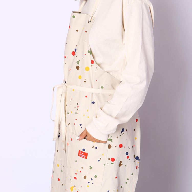 ���󥰥��ץ��� Long Apron Sauce Splash