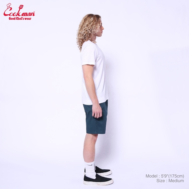 եѥ Chef Pants Short Lincoln Green