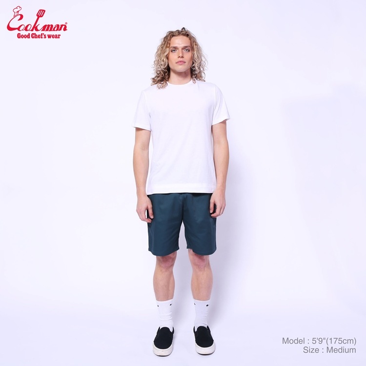 եѥ Chef Pants Short Lincoln Green