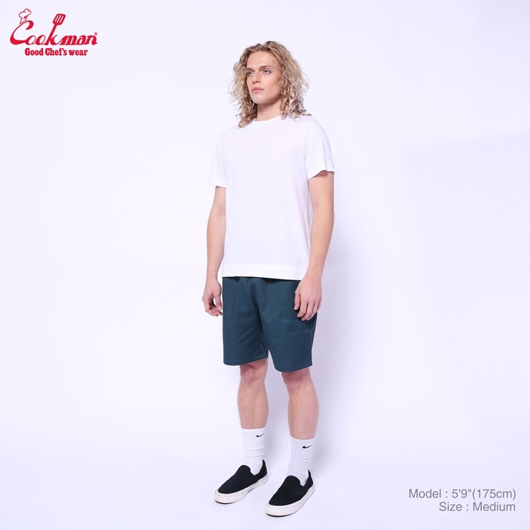 եѥ Chef Pants Short Lincoln Green