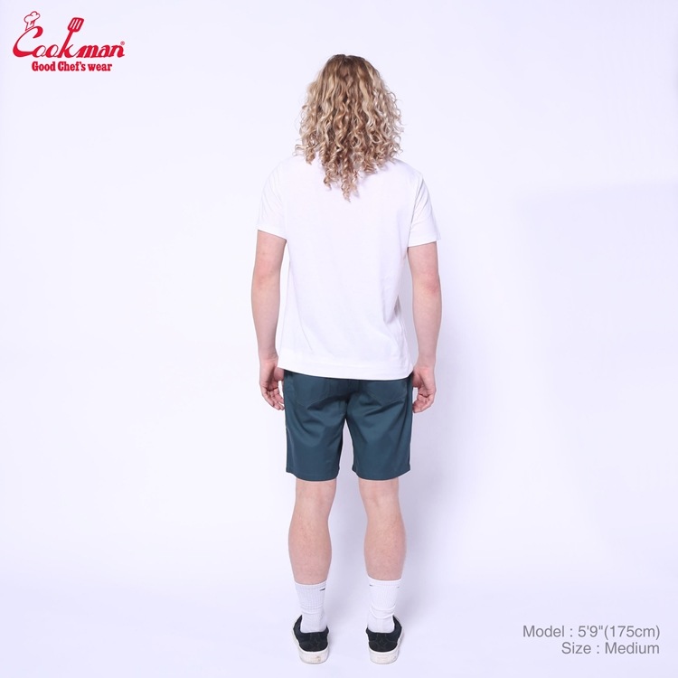 եѥ Chef Pants Short Lincoln Green