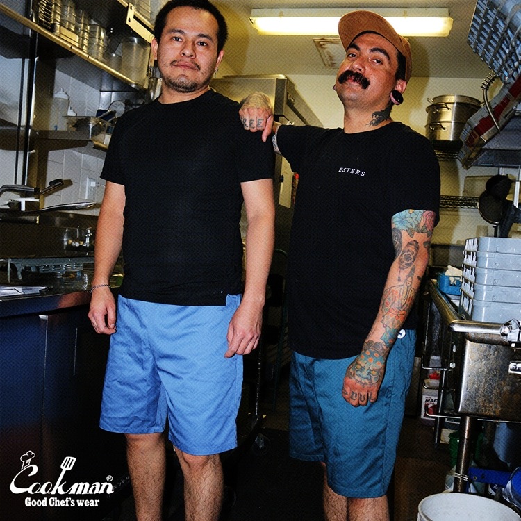 եѥ Chef Pants Short Lincoln Green