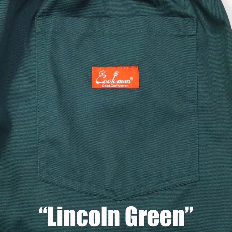 եѥ Chef Pants Short Lincoln Green