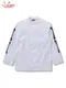 �����ե����� Chef Coat Long Sleeve Vented Skull Bone White