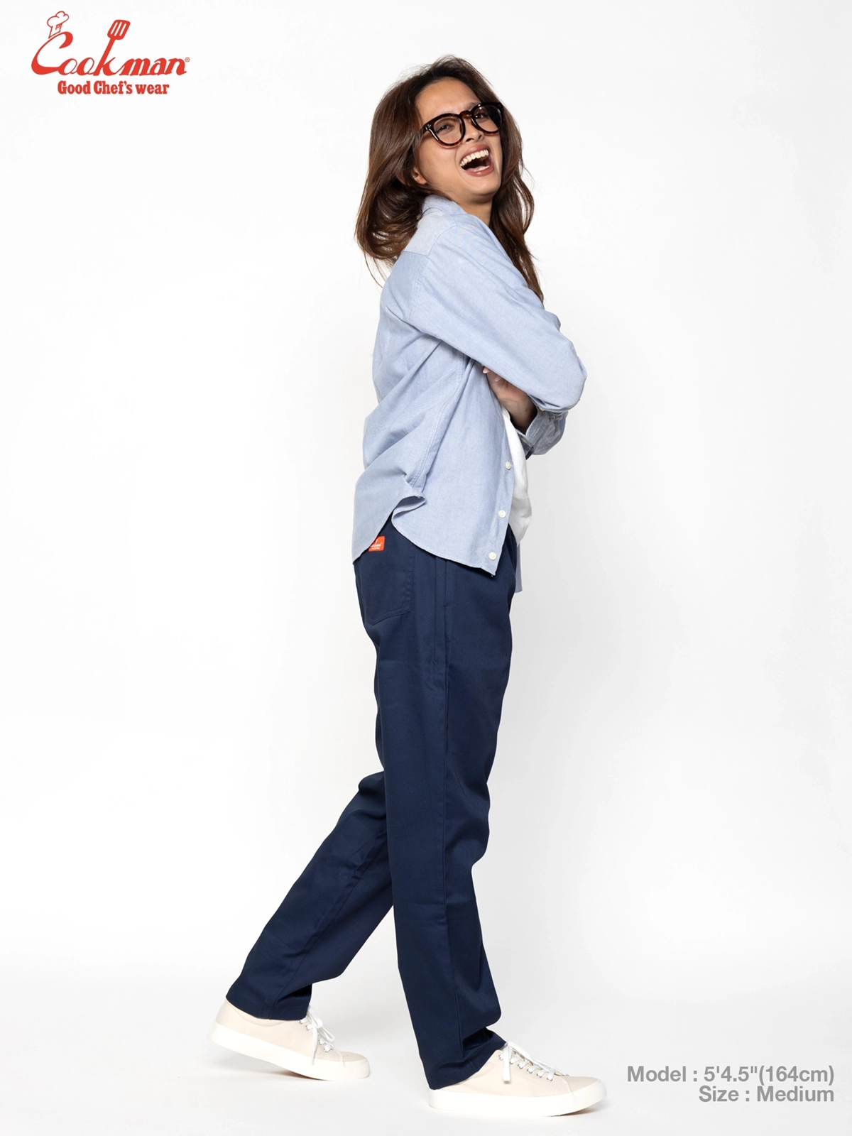 �����եѥ�� Chef Pants Navy