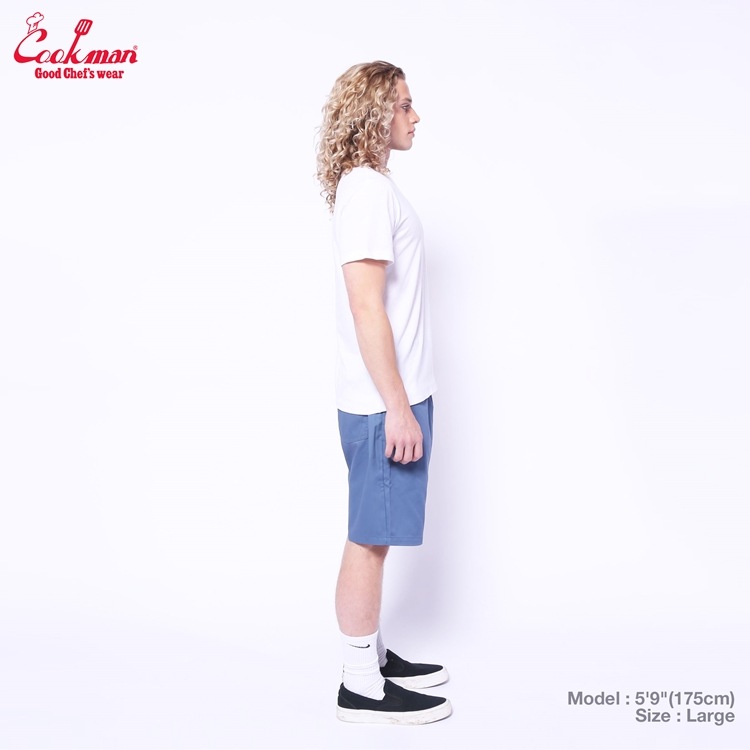 եѥ Chef Pants Short Air Force Blue