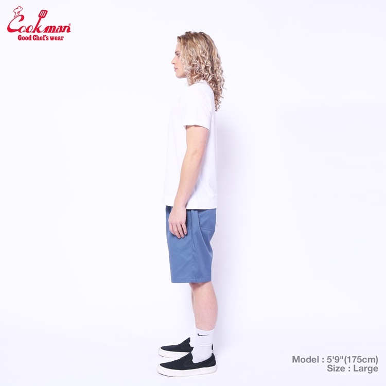 եѥ Chef Pants Short Air Force Blue